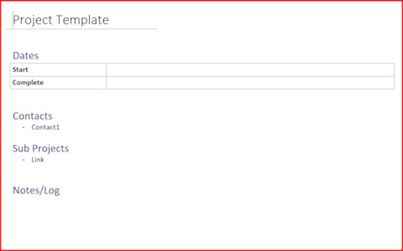 OneNote Productivity Notebook (2026) - Image 3