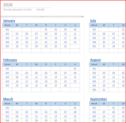 OneNote Productivity Notebook (2026) - Image 5