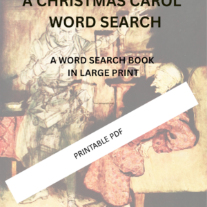 A Christmas Carol Word Search (PDF)