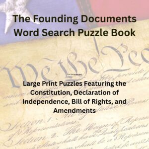 The Founding Documents Word Search Puzzle Book (paperback)