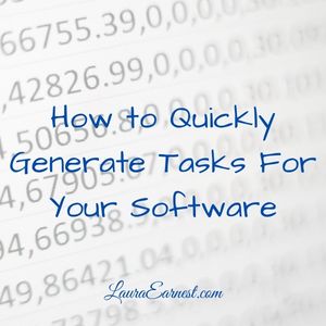 generate tasks