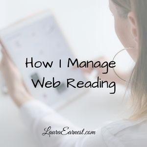 How I Manage Web Reading