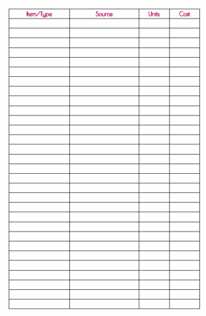 Printable Kumihimo Project Logbook - Image 2