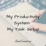 My Productivity System: My Task Setup