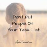 People On Your Task List