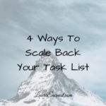 scale your task list