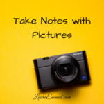 take notes with pictures