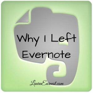 Why I Left Evernote
